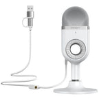 simorr Wave U1 USB Condenser Microphone (White)