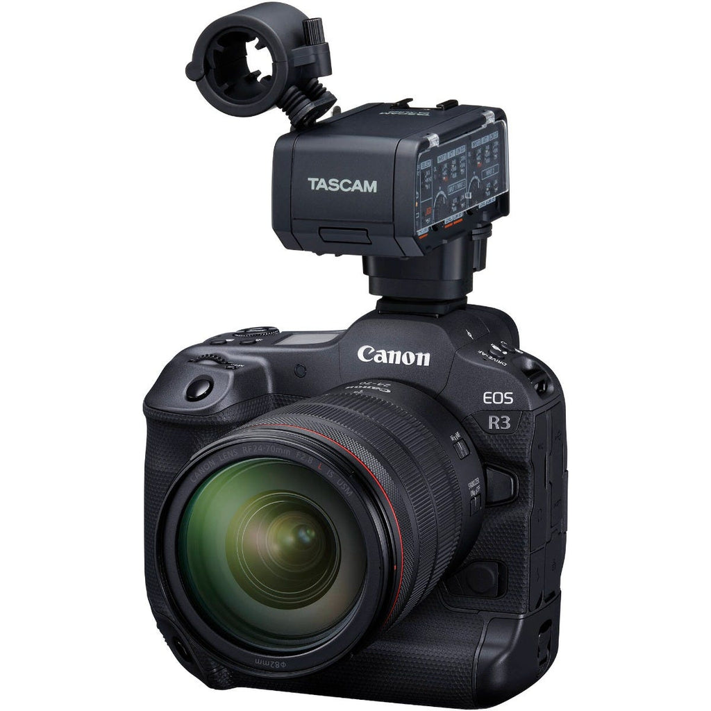 Tascam CA-XLR2d XLR Microphone Adapter Canon Kit