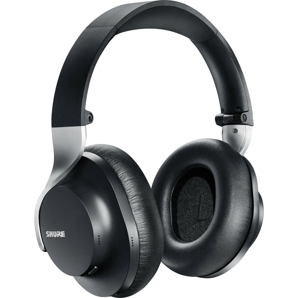 Open Box Shure AONIC 40 Wireless Active Noise Cancel Over-Ear Headphones Black