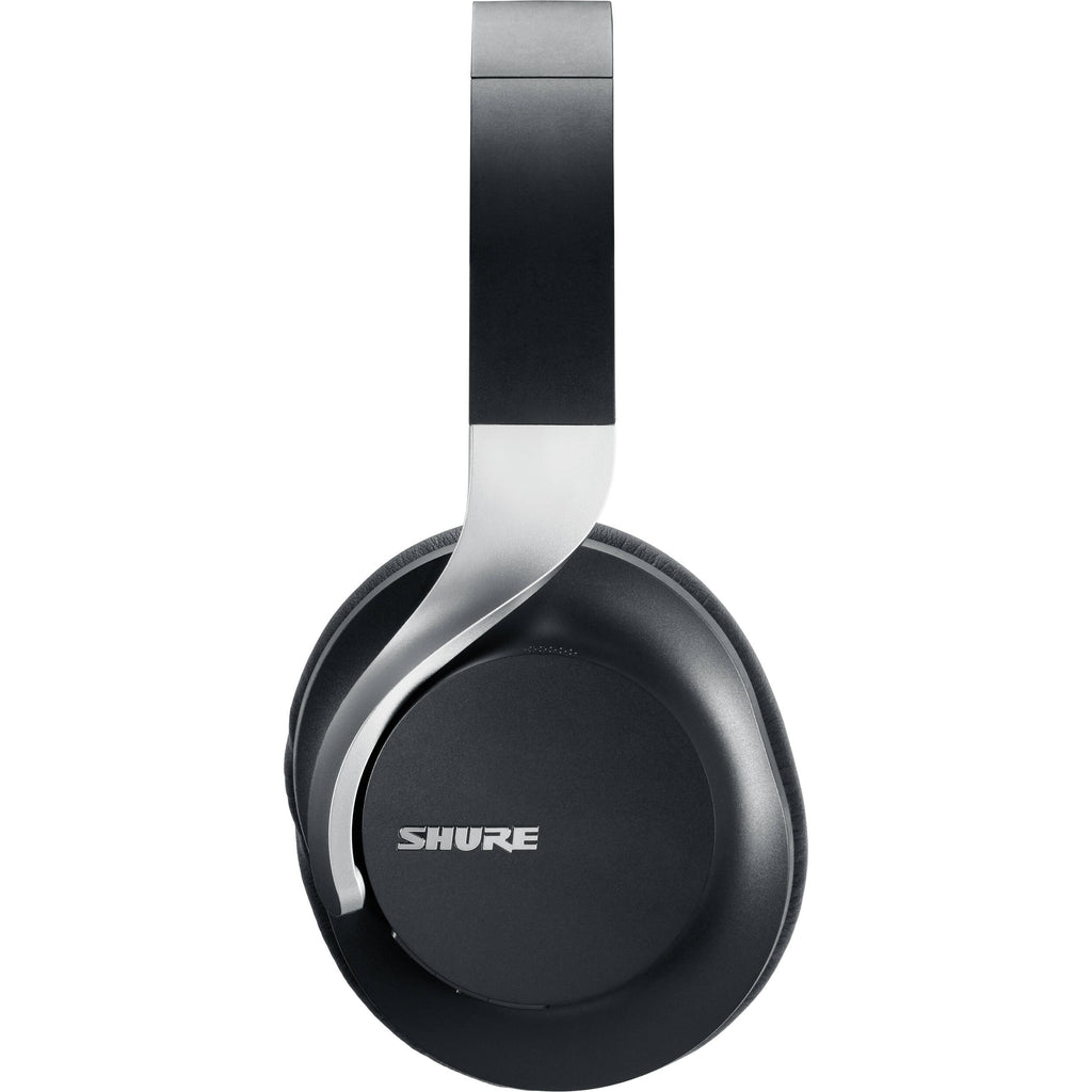 Open Box  Shure AONIC 40 Wireless Active Noise Cancel Over-Ear Headphones Black