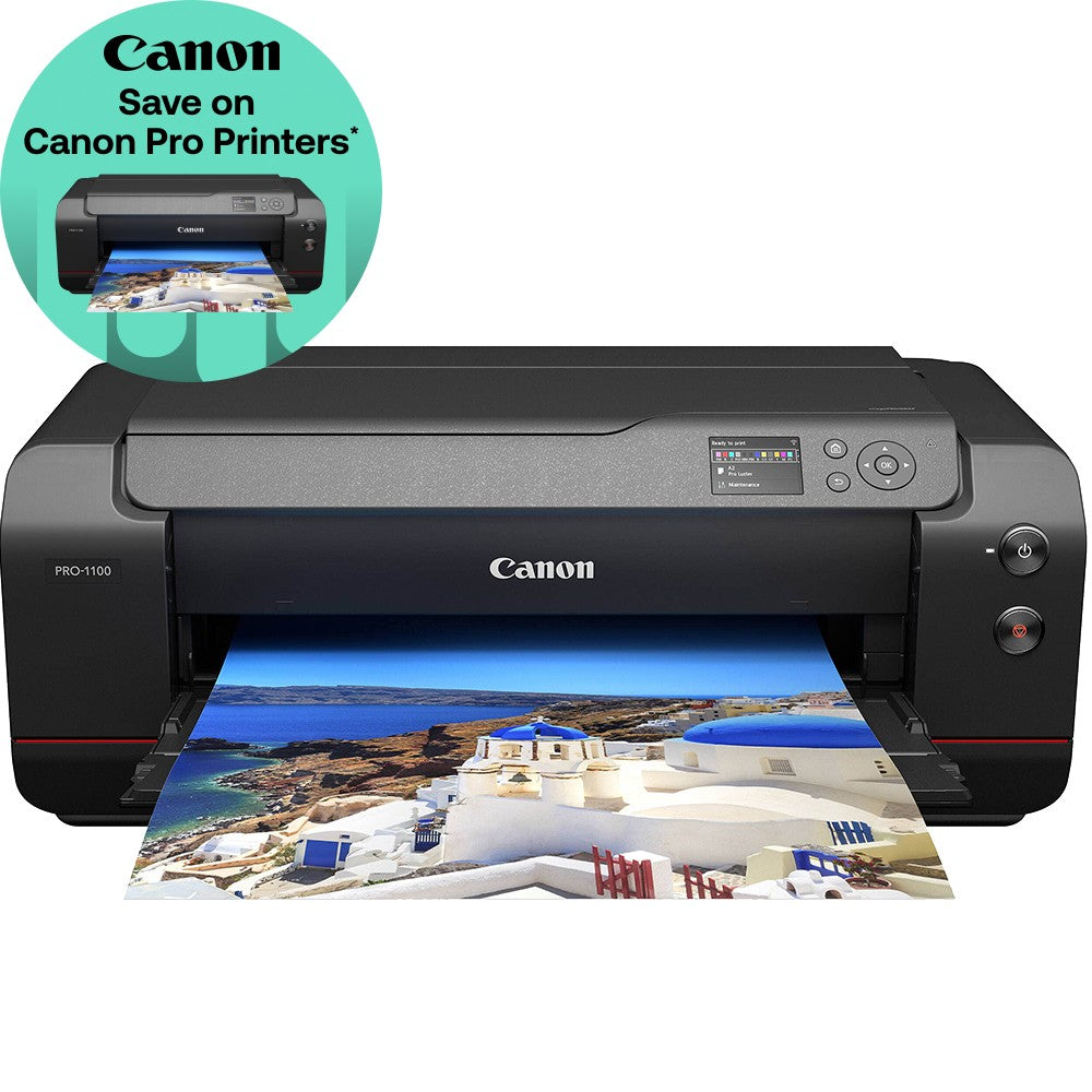 Canon imagePROGRAF PRO-1100 Professional 17" Wireless Inkjet Photo Printer
