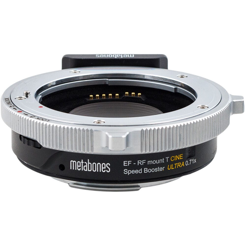 Metabones Contax Yashica CY to RF-mount CINE Speed Booster ULTRA 0.71x - With Tripod Foot