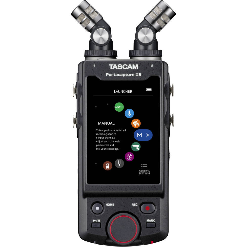 Tascam Portacapture X8 8-Channel 32-Bit Float Portable Audio Field Recorder