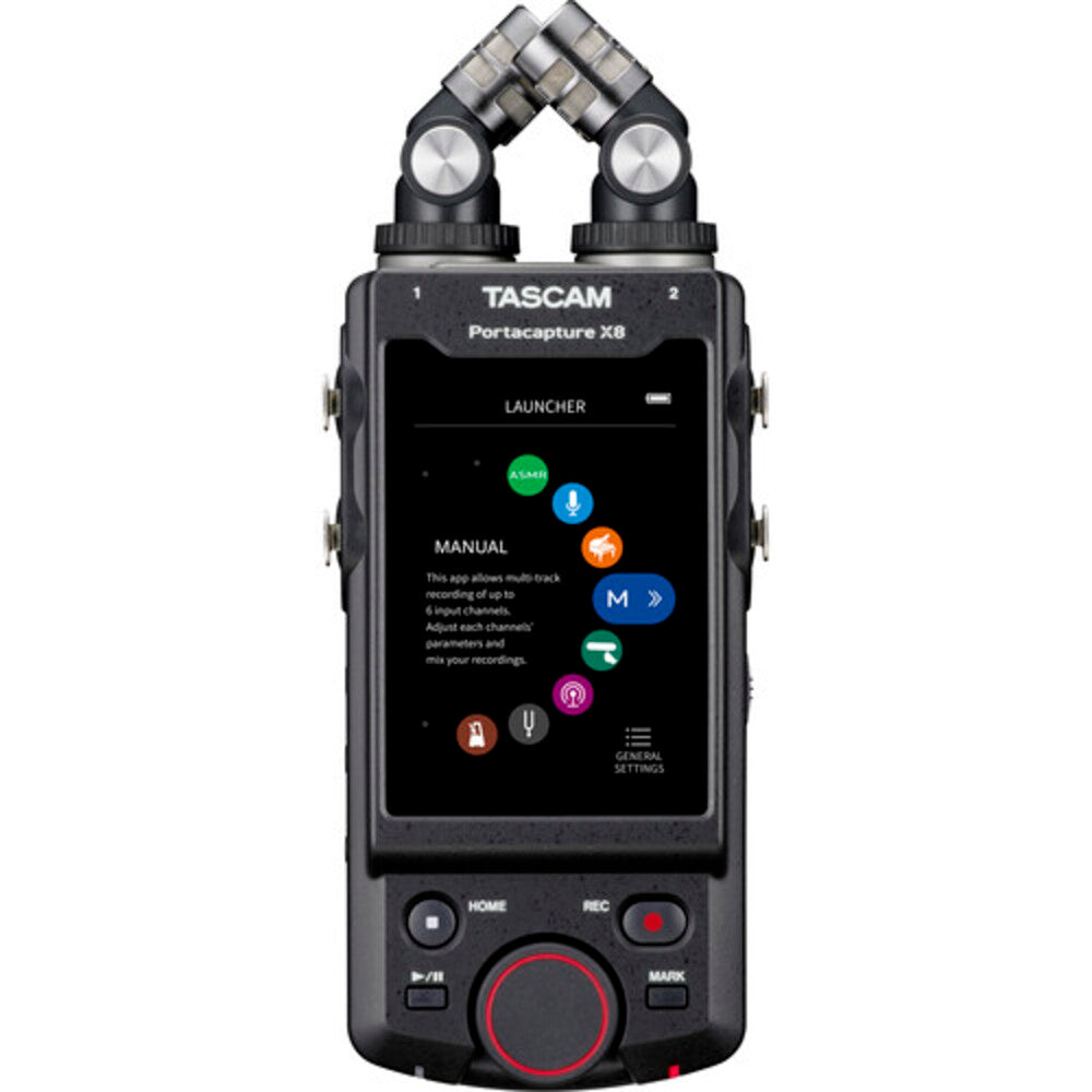 Tascam Portacapture X8 8-Channel 32-Bit Float Portable Audio Field Recorder