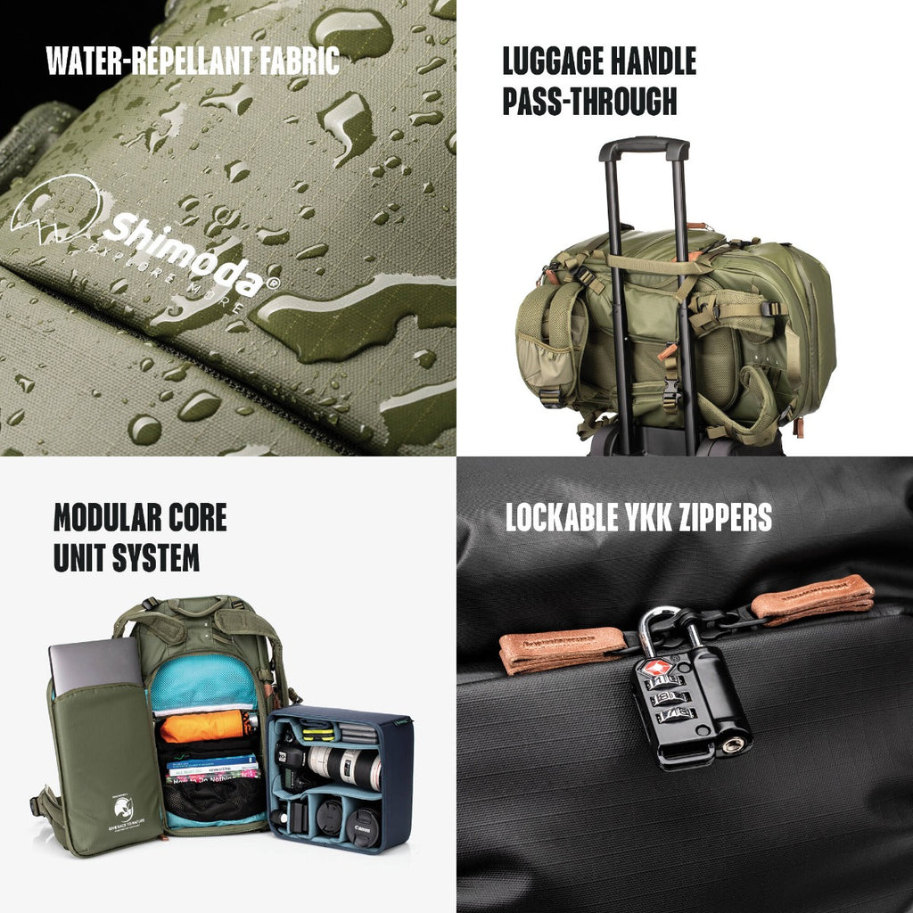  Shimoda Designs Explore v2 35 Photo Backpack (Army Green)