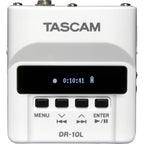Tascam DR-10L Ultra-Compact Audio Field Recorder with Lavalier Mic