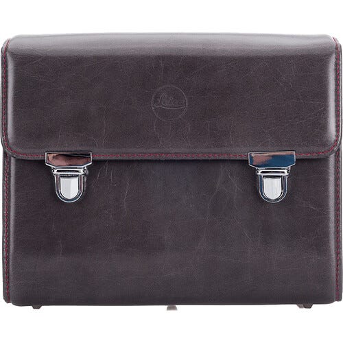 Leica System Case Leather Stone Grey - Small