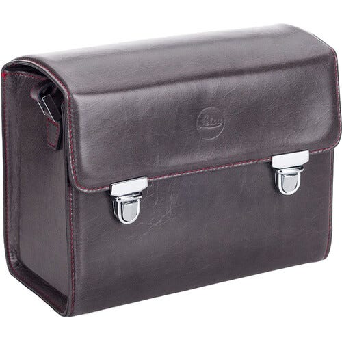 Leica System Case Leather Stone Grey - Small