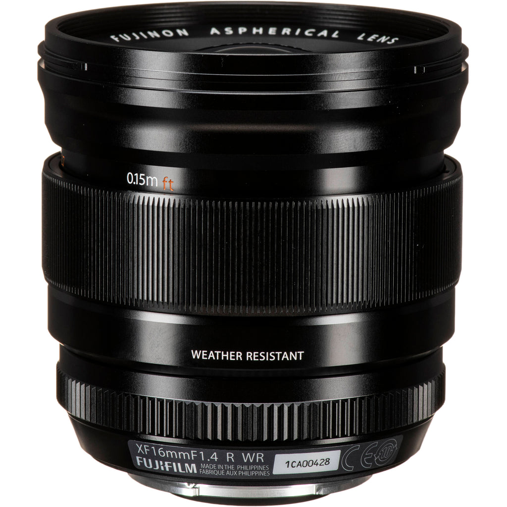 FujiFilm Fujinon XF 16mm f/1.4 R WR Lens