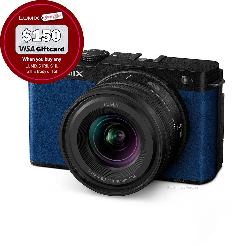 Panasonic LUMIX S9 Mirrorless Camera with 18-40mm Lens (Blue)