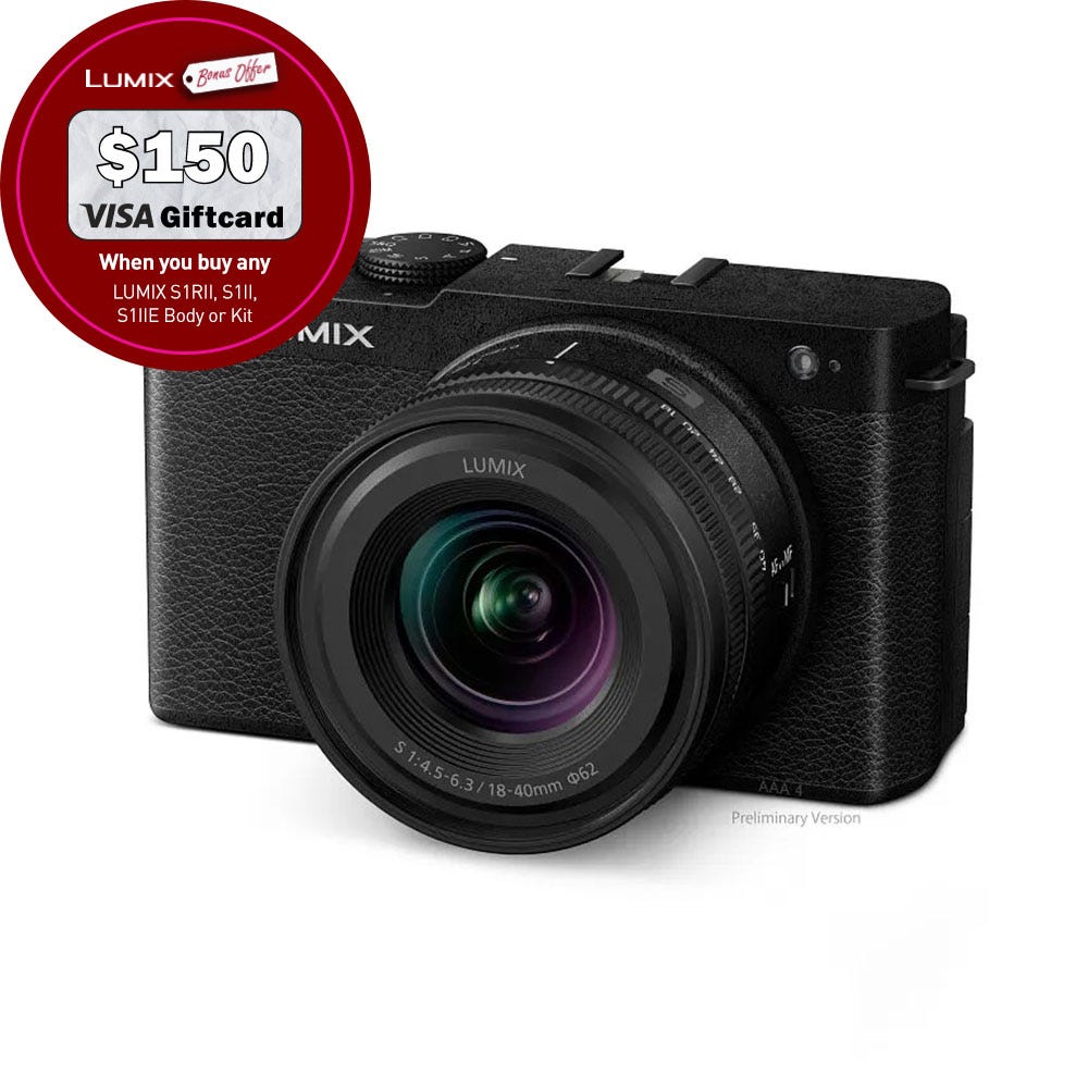 Panasonic LUMIX S9 Mirrorless Camera with 18-40mm Lens (Black)