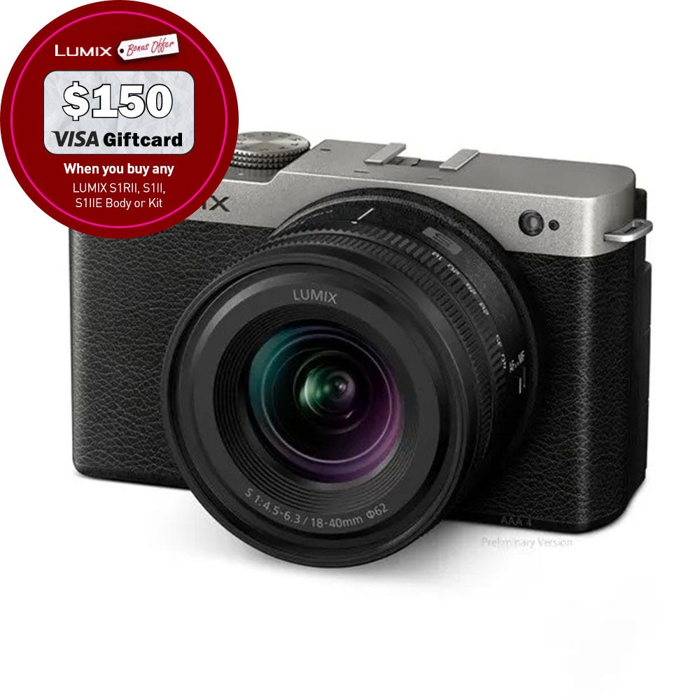 Panasonic LUMIX S9 Mirrorless Camera with 18-40mm Lens (Silver)