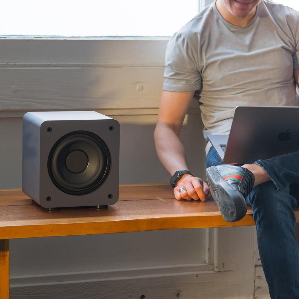 Audioengine S6 Powered Subwoofer (Dark Grey)