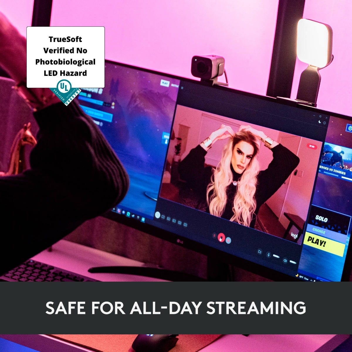Logitech Litra Glow Premium Streaming Light 