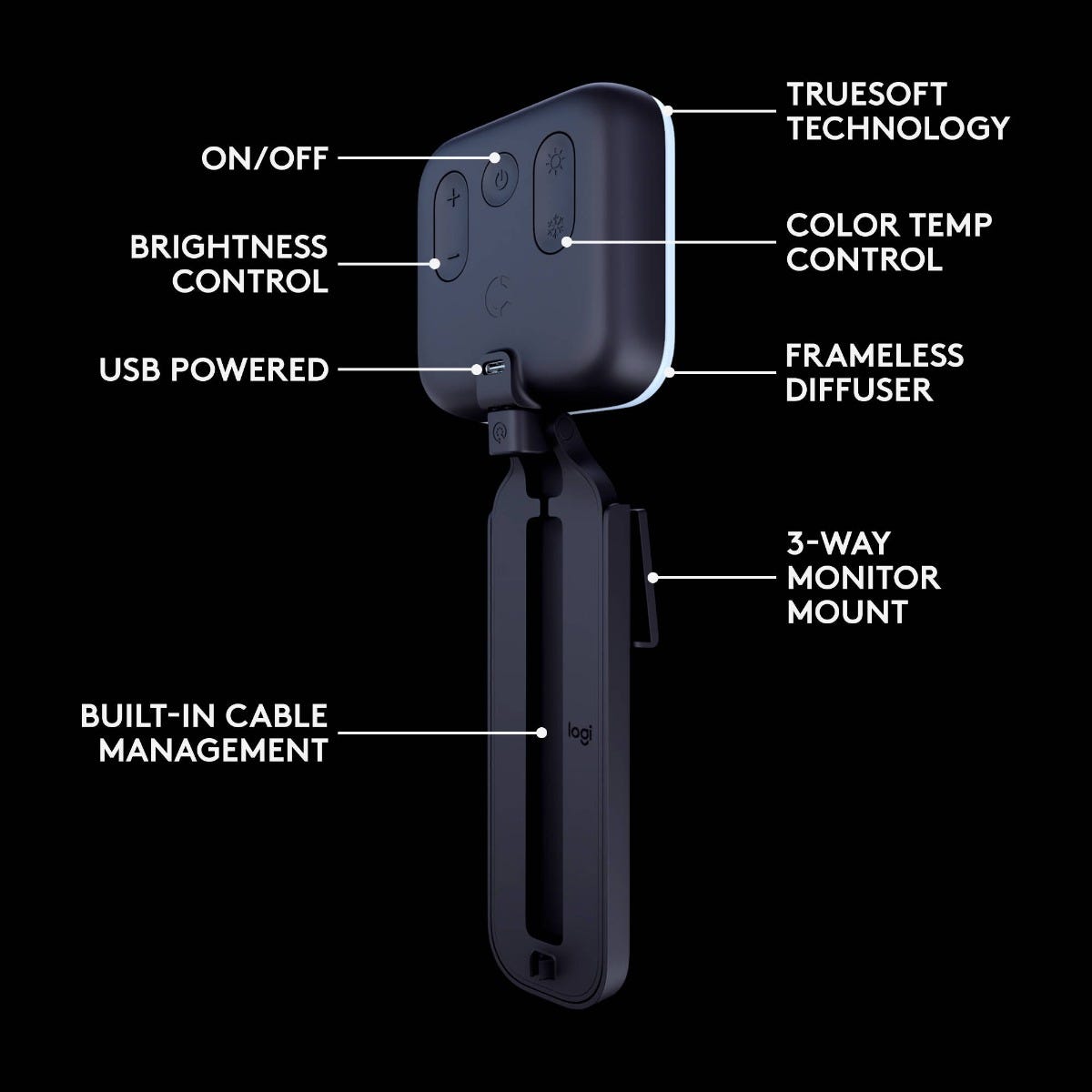 Logitech Litra Glow Premium Streaming Light 