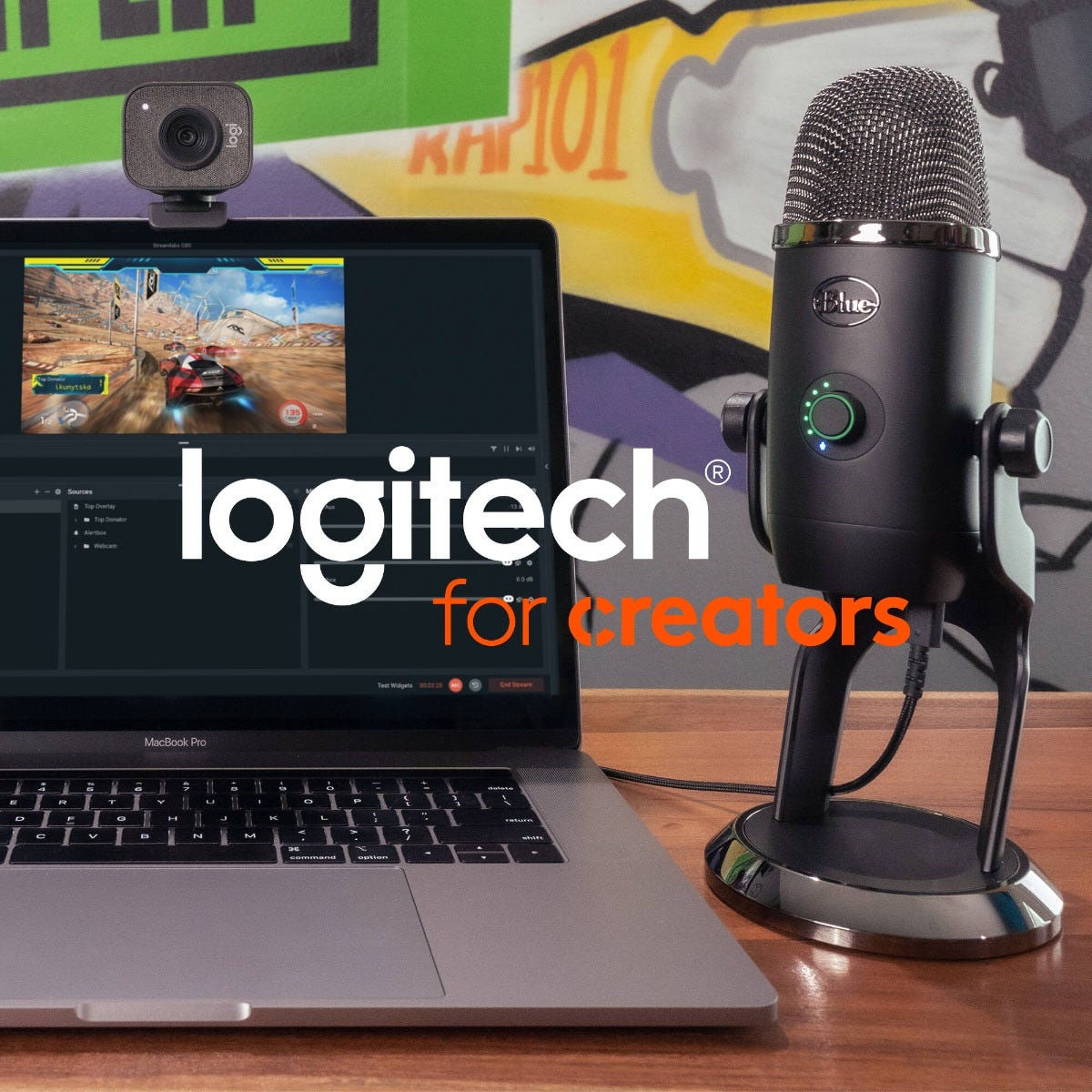 Logitech Litra Glow Premium Streaming Light 