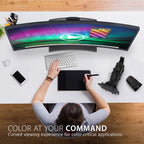 ViewSonic ColorPro VP3481a 34" 100Hz Curved Monitor with USB-C Dock