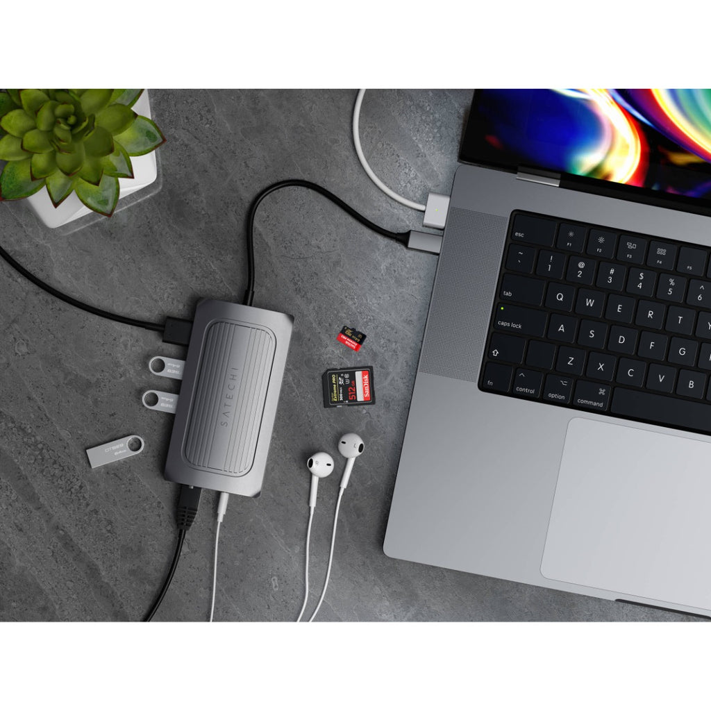 Satechi USB4 Multiport Adapter with 8K HDMI - Space Grey 
