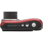 Kodak PIXPRO FZ45 Camera (Red) with Energizer Recharge Charger (4xAA Incl)