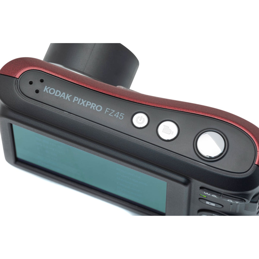 Kodak PIXPRO FZ45 Digital Camera (Red)