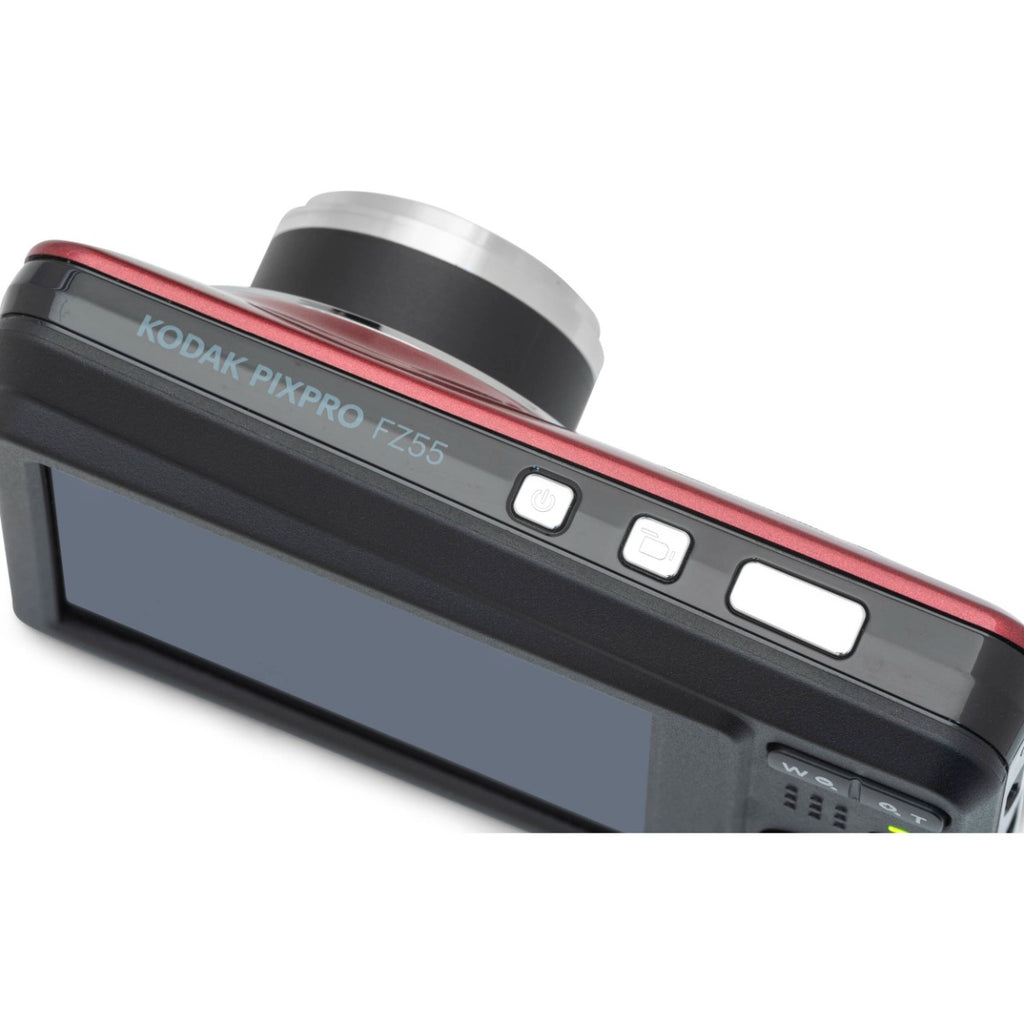 Kodak PIXPRO FZ55 Digital Camera (Red)