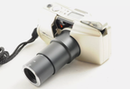 Used Olympus µ mju Zoom 105 Zoom Gold (Point & Shoot 35mm Film Camera) S/N 5766331