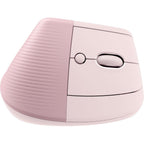 Logitech Lift Vertical Ergonomic Mouse - Rose
