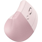 Logitech Lift Vertical Ergonomic Mouse - Rose
