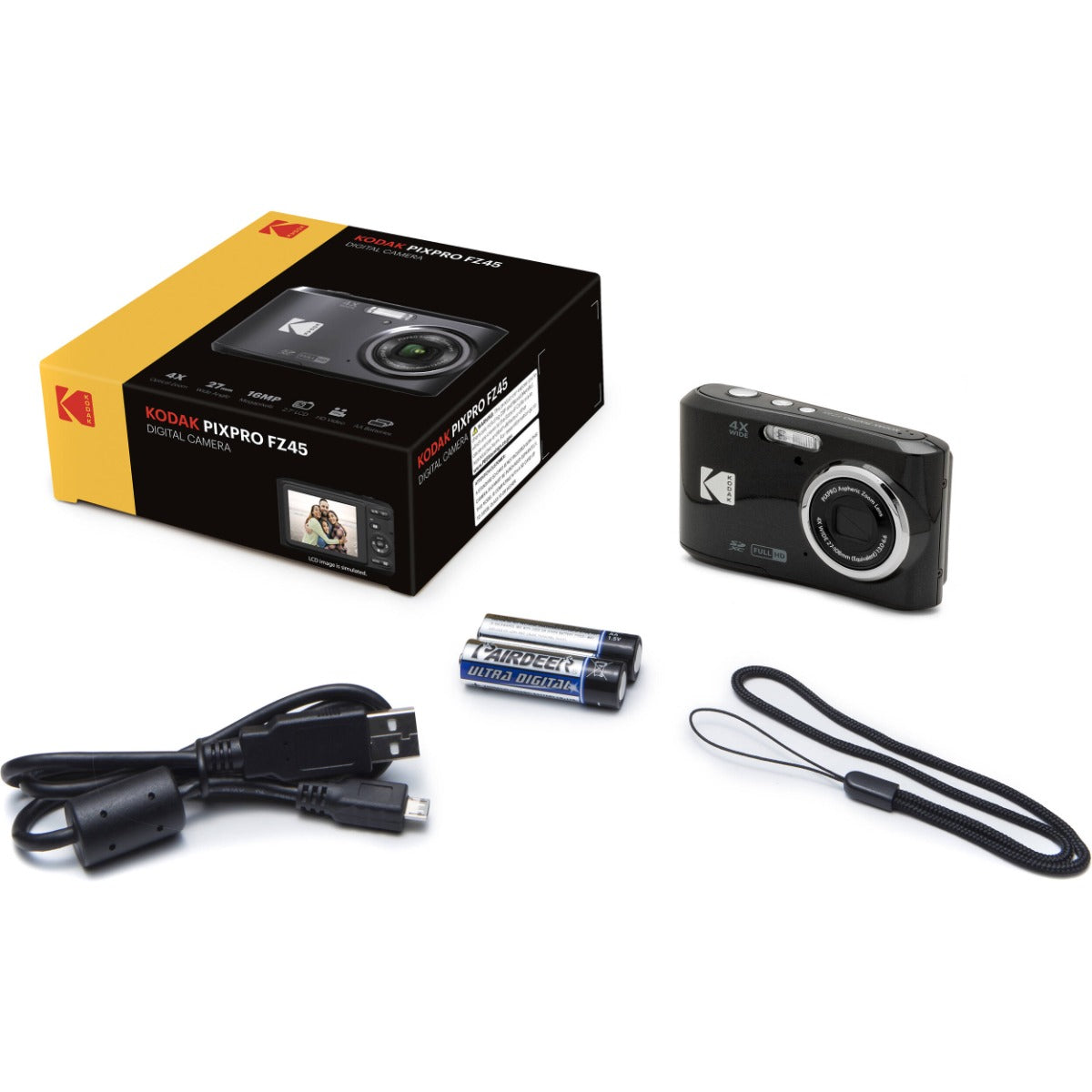 Kodak FZ45 Friendly Zoom - Black