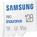 Samsung 128GB Pro Endurance Micro SDXC Memory Card with Adaptor - 100MB/s