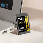 Lexar Professional Gold Series 1800x UHS-II SD Card - 512GB