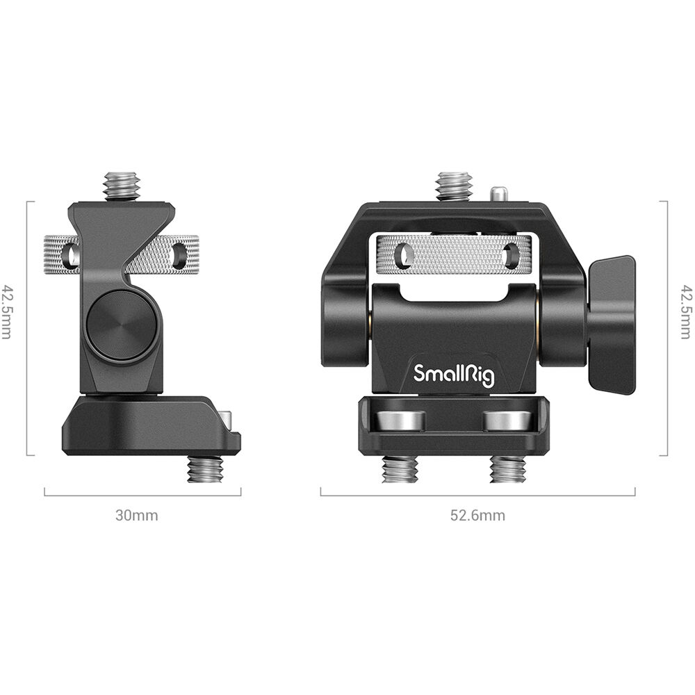 SmallRig Swivel and Tilt Adjustable Monitor Mount with Screws Mount 2904B