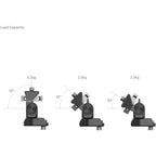SmallRig Swivel and Tilt Adjustable Monitor Mount with Screws Mount 2904B