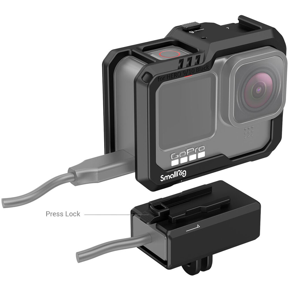 SmallRig GoPro HERO 9 / 10 / 11 / 12 Black cage 3083C