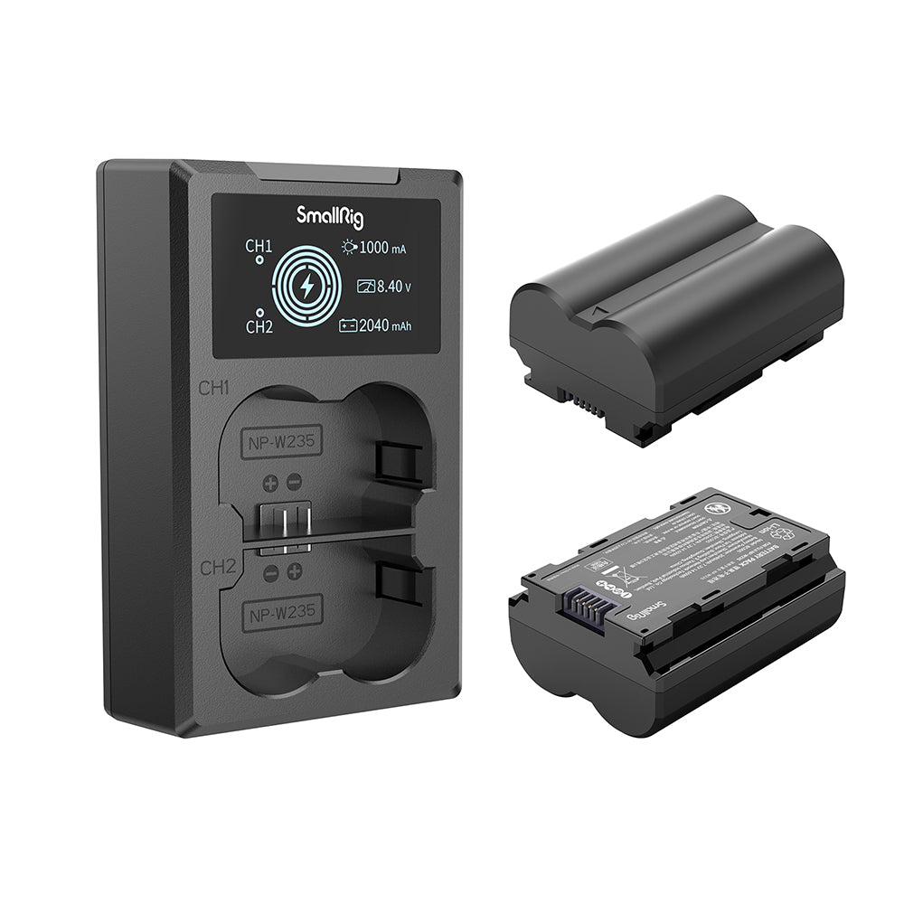 SmallRig NP-W235 Camera Battery and Charger Kit 