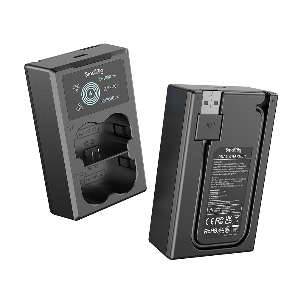 SmallRig NP-W235 Camera Battery and Charger Kit 