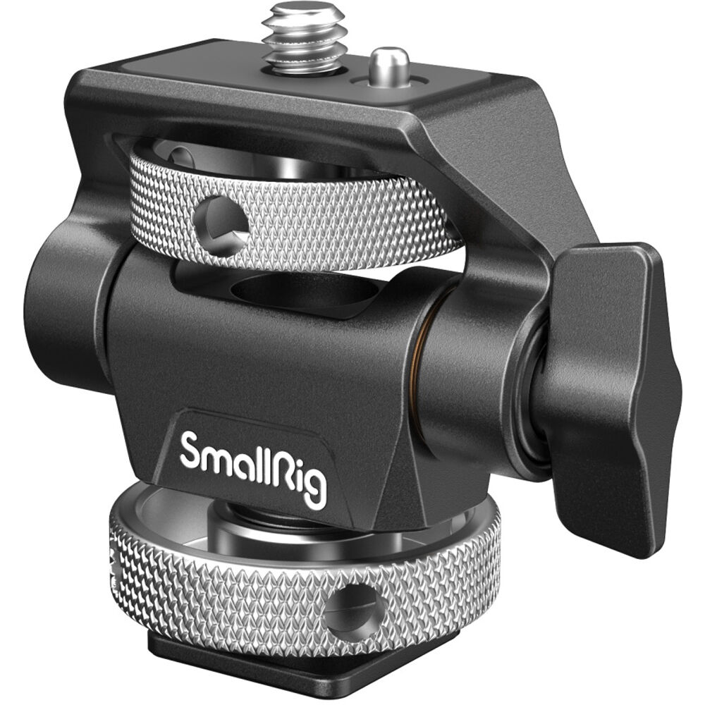 SmallRig Swivel and Tilt Adjustable Monitor Mount with Cold Shoe Mount 2905B