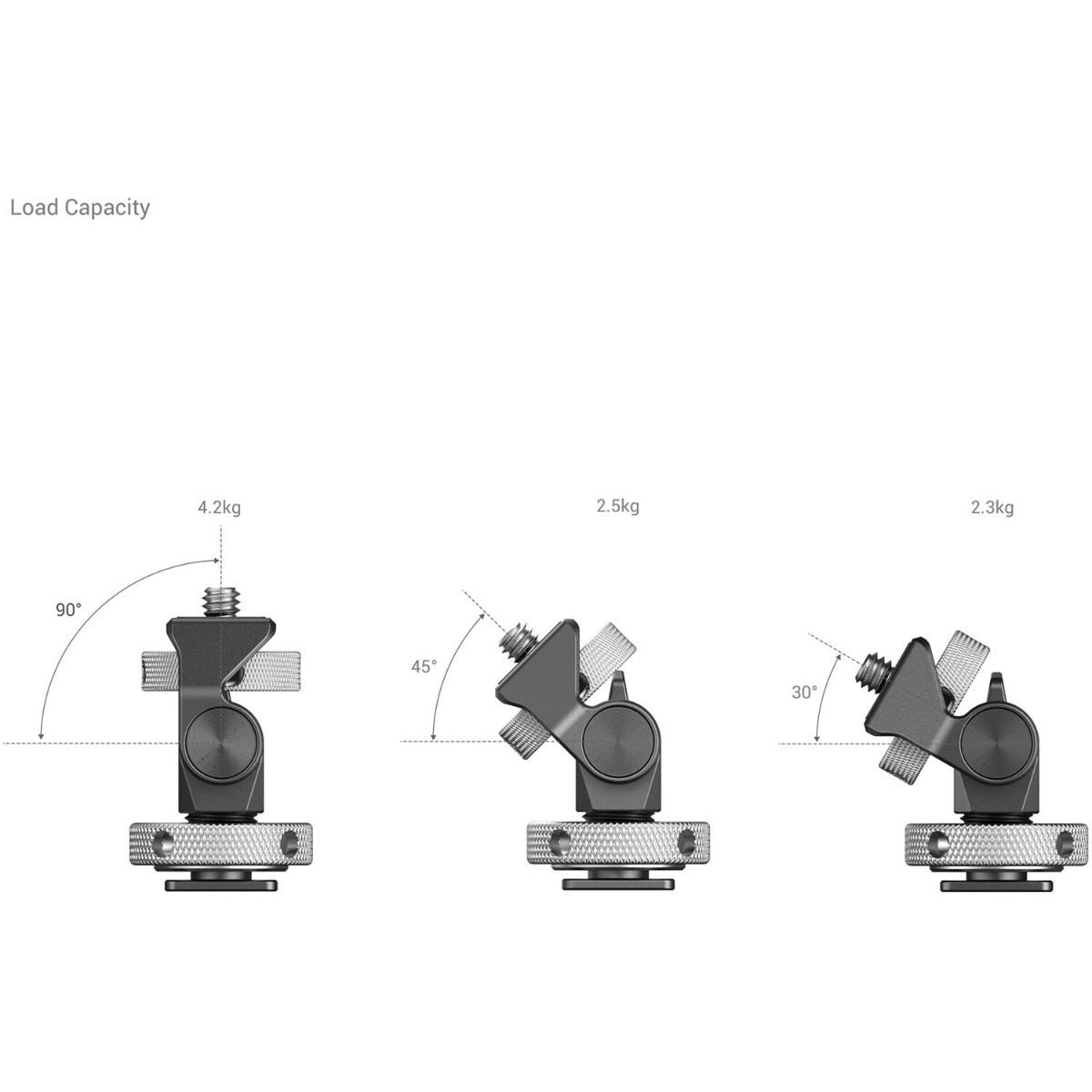 SmallRig Swivel and Tilt Adjustable Monitor Mount with Cold Shoe Mount 2905B