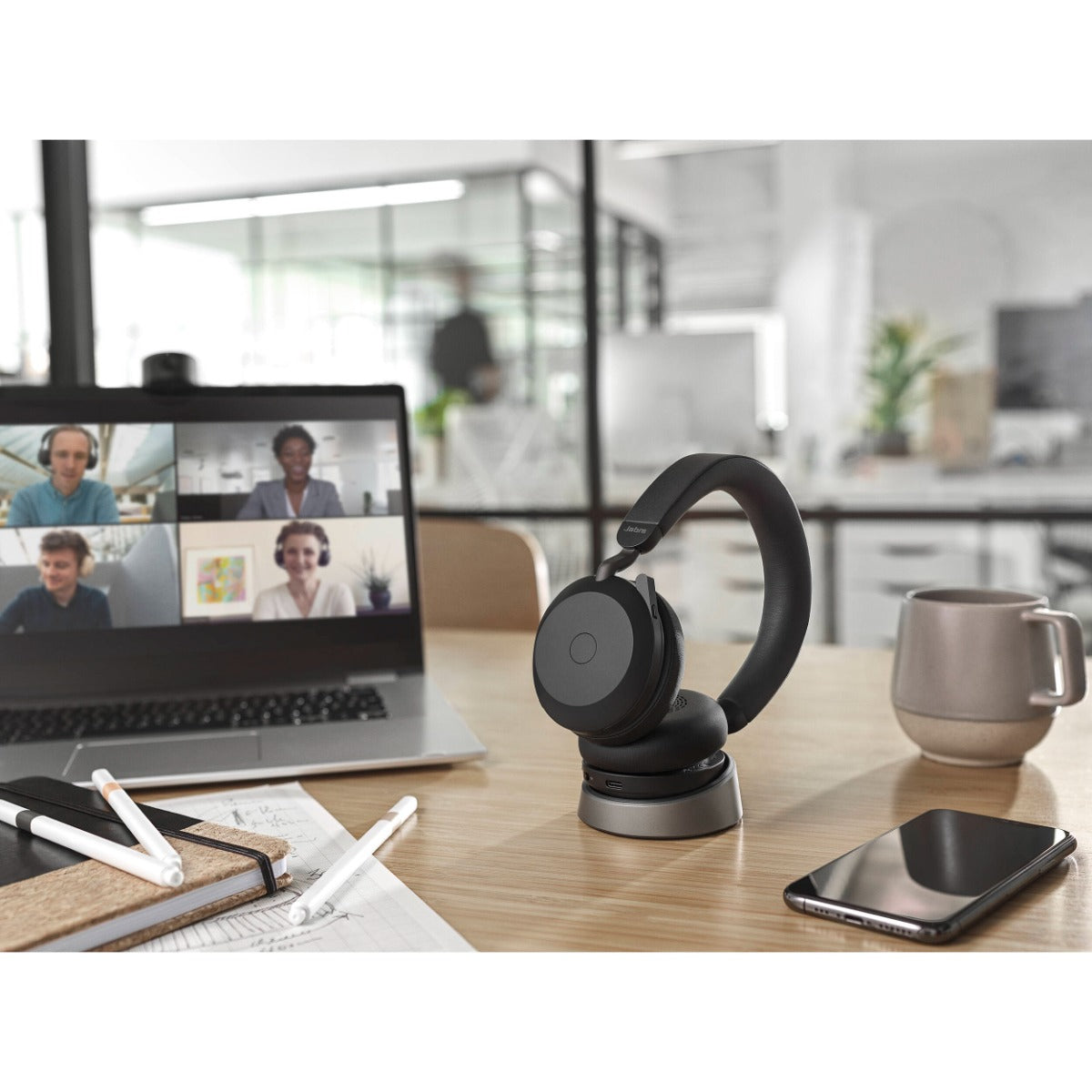 Jabra Evolve2 75 MS USB-A Bluetooth Headset