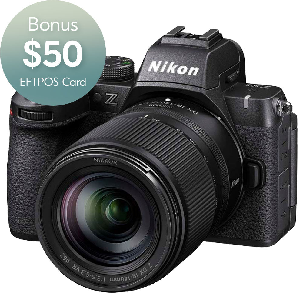 Nikon Z50II with NIKKOR Z DX 18-140mm f/3.5-6.3 VR Lens 