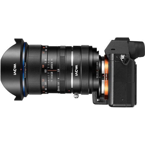 Laowa Shift Adapter for 12mm f/2.8 Zero D - Nik to Sony E 