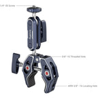SmallRig Crab-Shaped Clamp with Ballhead Magic Arm 3757B