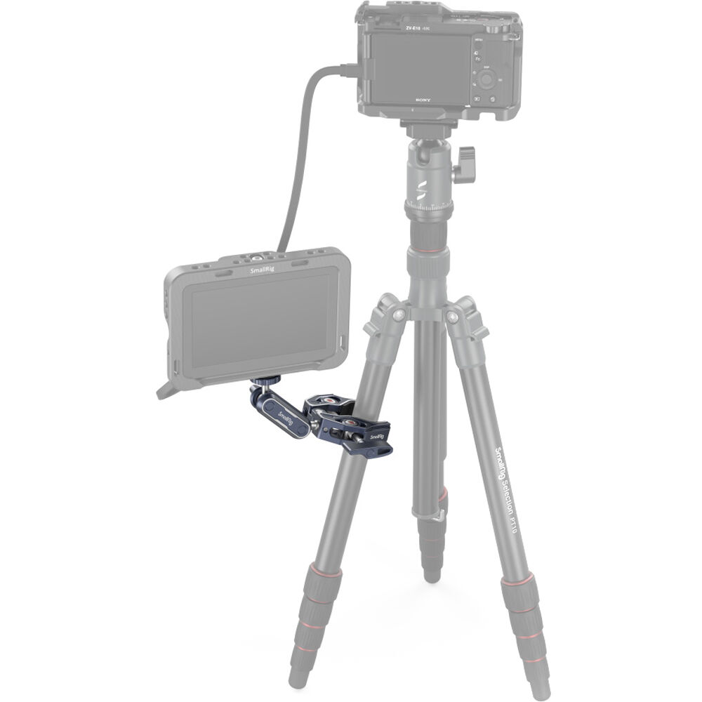 SmallRig Crab-Shaped Clamp with Ballhead Magic Arm 3757B