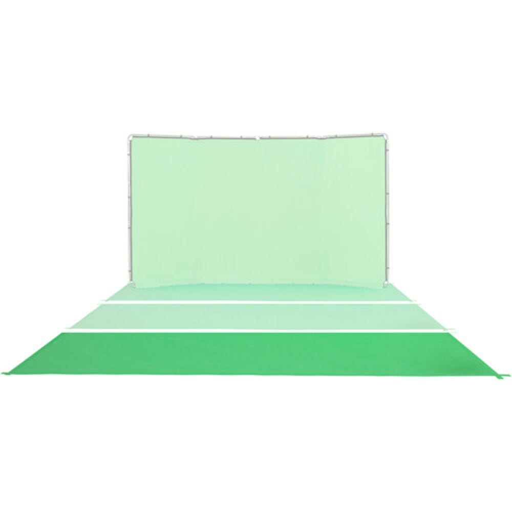 Manfrotto Vinyl Floor Background Chroma Key Green - 1.37x4m
