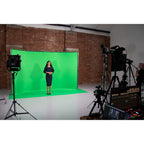 Manfrotto Vinyl Floor Background Chroma Key Green - 1.37x4m