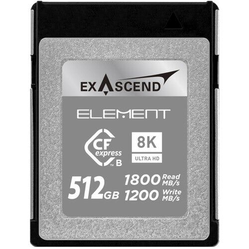 Exascend ELEMENT 512GB CFexpress Type B Card