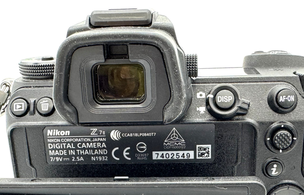 Used Nikon Z7 II Body Only S/N 7402549