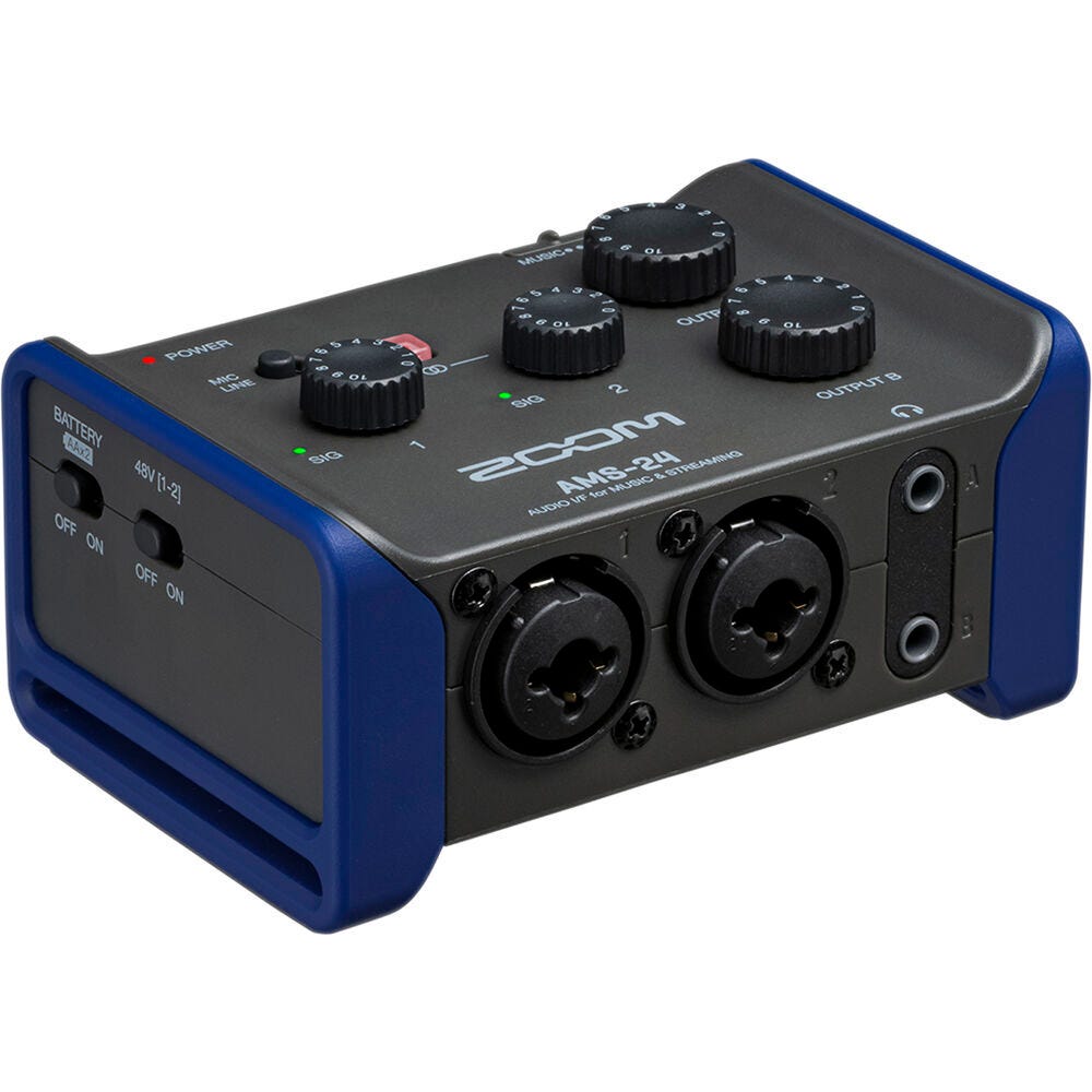 Zoom AMS-24 2-In/4-Out Audio Streaming Interface