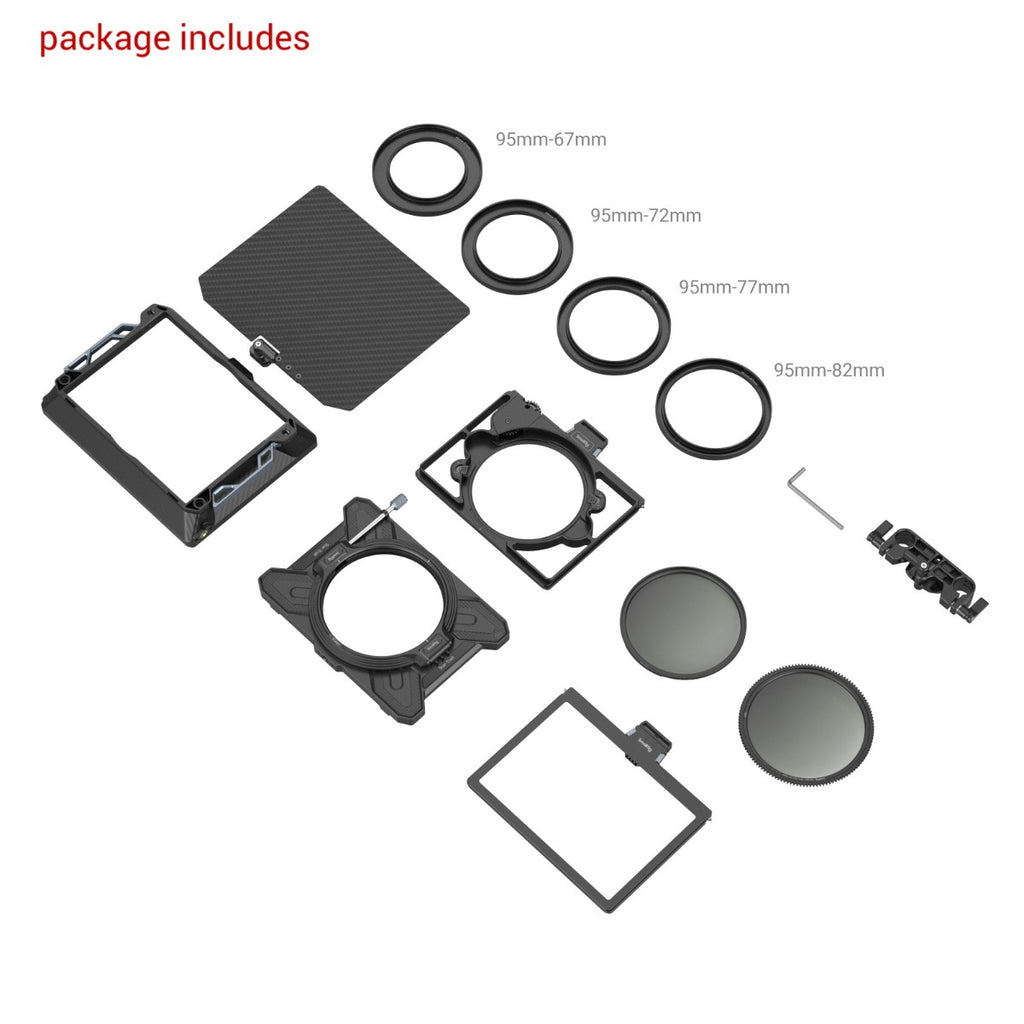 SmallRig Multifunctional Modular Matte Box (95mm) VND Kit 3645