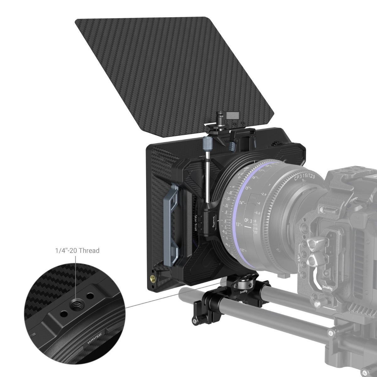SmallRig Multifunctional Modular Matte Box (95mm) VND Kit 3645